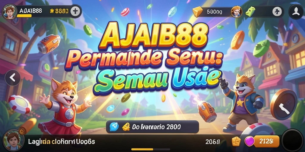 Screenshot AJAIB88 yang menunjukkan aksi gameplay Arcade yang seru.