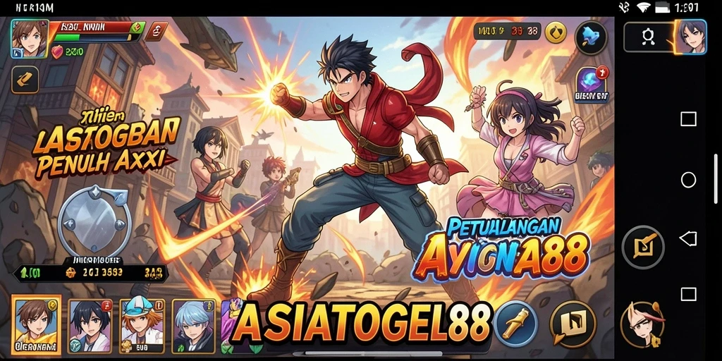 Tampilan gameplay ASIATOGEL88 yang memukau dan penuh aksi.