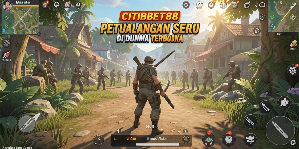 Tampilan menawan dari gameplay CITIBET88 dalam dunia Open World.
