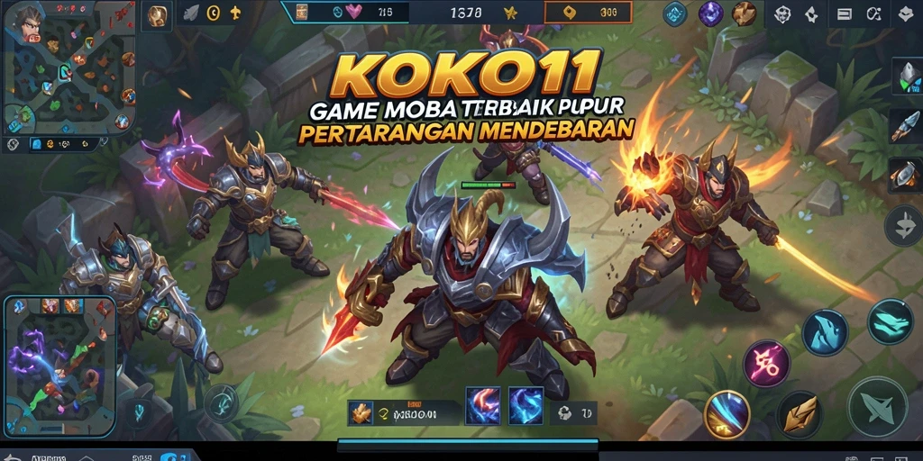 Tampilan menarik dari gameplay KOKO11 yang seru dan menegangkan.