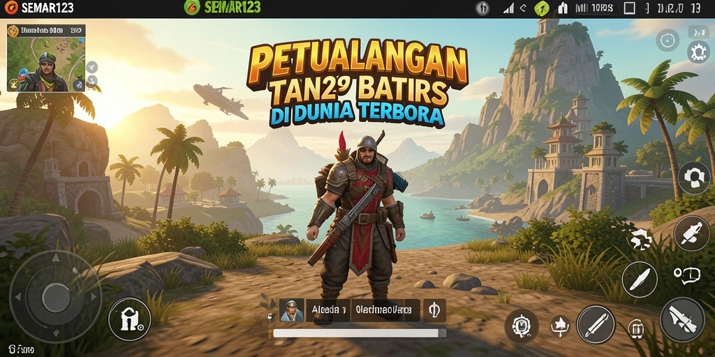 Screenshot gameplay SEMAR123 menampilkan petualangan seru di dunia terbuka.